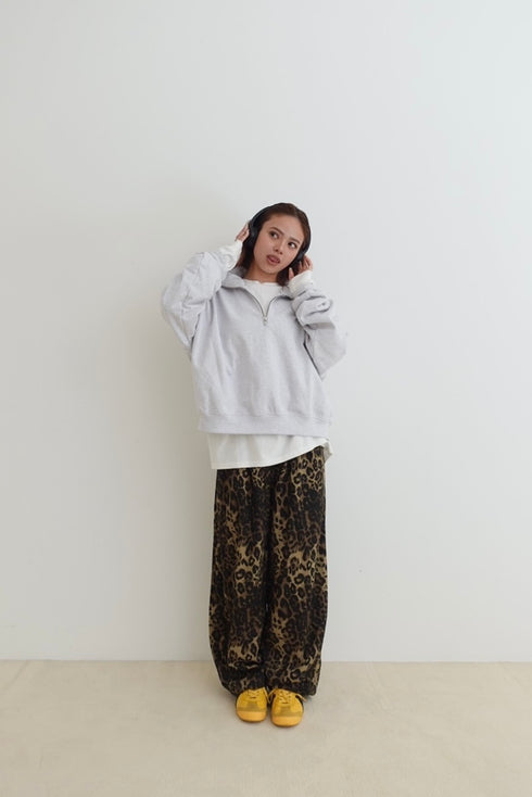 【追加予約!1月中旬~下旬発送予定】レオパードボリュームパンツ